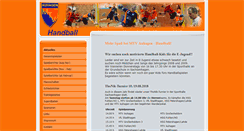 Desktop Screenshot of mtvauhagen-handball.de